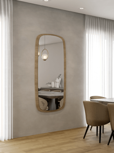 Espelho Decorativo Orgânico Florença com Moldura
