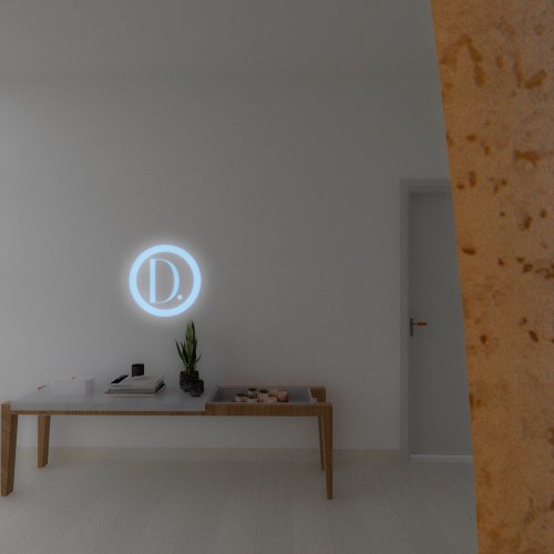 Espelho Decorativo Orgânico Zeus P, M e G Light LED com Botão Touch