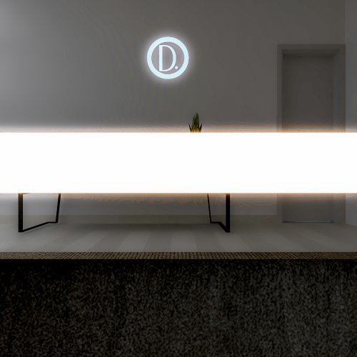 Espelho Decorativo Retangular Elegance LED com Botão Touch