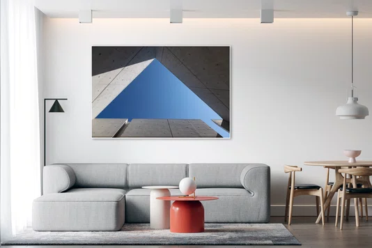 Quadro Céu Azul e Concreto Por Ivan Araújo