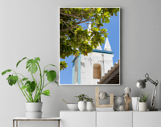 Quadro Detalhes da Igreja São Francisco de Assis Por Ivan Araújo