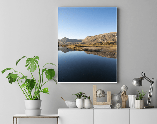 Quadro Lagoa no Final da Tarde em Lapinha da Serra Por Ivan Araújo