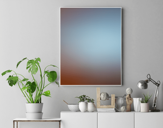 Quadro Luz Abstrata Por Ivan Araújo
