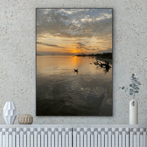 Quadro Pato na Lagoa Por Cida Hoffmann