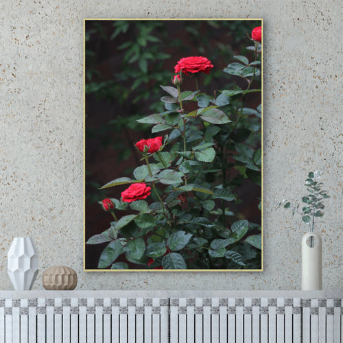 Quadro Rosas Vermelhas Por Cida Hoffmann