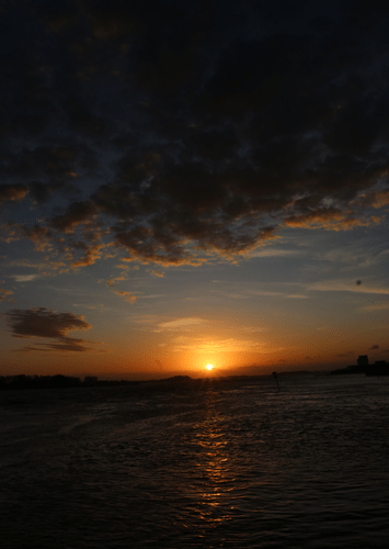 Quadro Luz Sobre a Lagoa Por Cida Hoffmann