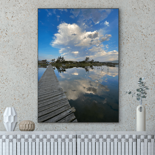 Quadro Trapiche Sobre a Lagoa Por Cida Hoffmann