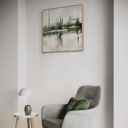 Quadro Verde Folha de Ouro