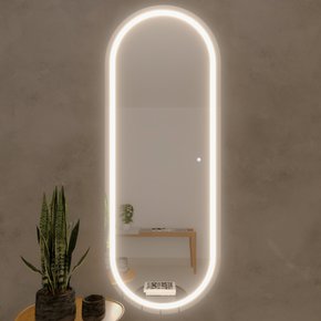 Espelho Decorativo Orgânico Afrodite P, M e G Elegance LED com Botão Touch