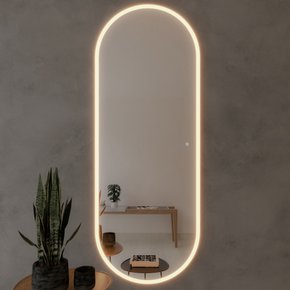 Espelho Decorativo Orgânico Afrodite P, M e G Line LED com Botão Touch