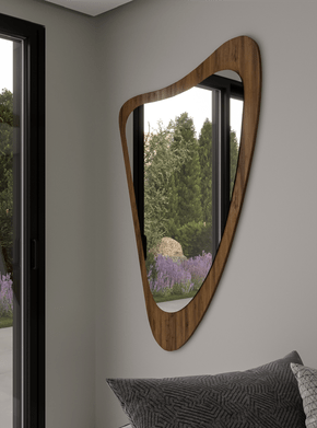 Espelho Decorativo Orgânico Malta com Moldura 850x1350mm