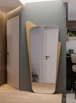 Espelho Decorativo Orgânico Milano com Moldura 1000x2000mm