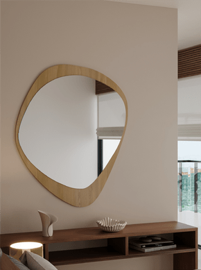 Espelho Decorativo Orgânico Verona com Moldura 970x1160mm