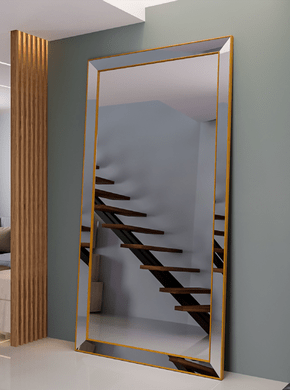Espelho Decorativo Reto Elite 03 com Moldura de Espelho