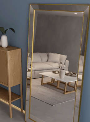 Espelho Decorativo Reto Elite 14 com Moldura em Espelho