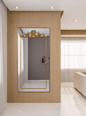 Espelho Decorativo Reto Elite 15 com Moldura