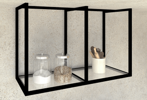 Estrutura Prateleira Aérea Industrial 1022x650mm