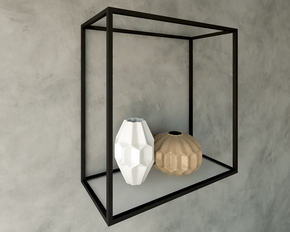 Estrutura Nicho Aéreo Industrial 1000x1000mm