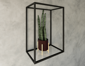 Estrutura Nicho Aéreo Industrial 750x1000mm