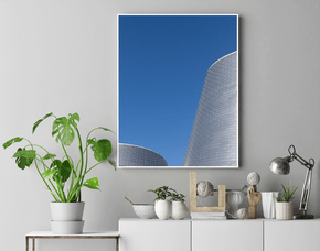 Quadro Céu Azul e Detalhes do Plenário de Montreal Por Ivan Araújo