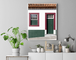 Quadro Fachada Colonial Por Ivan Araújo
