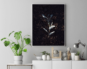 Quadro Folha Sobre Minério de Ferro na Serra da Moeda Por Ivan Araújo