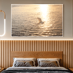 Quadro Garça-branca-grande Por Cida Hoffmann