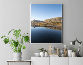 Quadro Lagoa no Final da Tarde em Lapinha da Serra Por Ivan Araújo