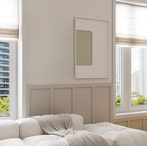 Quadro Linho Cru com Vidro 700x1000mm