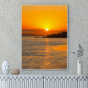 Quadro Sol e Nuvens Por Cida Hoffmann