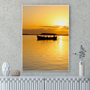 Quadro Navegando Sob o Sol Por Cida Hoffmann