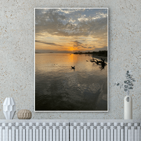 Quadro Pato na Lagoa Por Cida Hoffmann