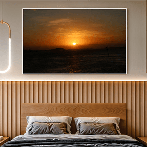 Quadro Luz Sobre a Lagoa Por Cida Hoffmann