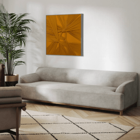 Quadro Tecido RT Camel 01 900x900mm Por Sidnei Schwanck