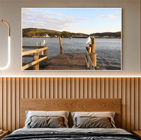 Quadro Trapiche e Pássaros Por Cida Hoffmann