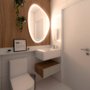 Espelho Decorativo Orgânico Apolo P, M e G Elegance LED com Botão Touch