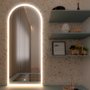 Espelho Decorativo Orgânico Ártemis P, M e G Line LED com Botão Touch