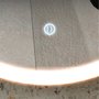Espelho Decorativo Orgânico Deméter P, M e G Line LED com Botão Touch