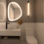 Espelho Decorativo Orgânico Poseidon P, M e G Elegance LED com Botão Touch