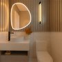 Espelho Decorativo Orgânico Poseidon P, M e G Line LED com Botão Touch