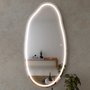 Espelho Decorativo Orgânico Zeus P, M e G Elegance LED com Botão Touch