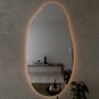 Espelho Decorativo Orgânico Zeus P, M e G Light LED com Botão Touch