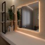 Espelho Decorativo Quadrado Light LED com Botão Touch