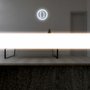 Espelho Decorativo Retangular Elegance LED com Botão Touch