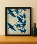 Quadro Dança das Asas com Moldura A25 Por Estúdio Flora