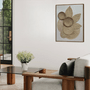Quadro Decor Palha 06  com Vidro 750x1000mm