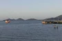 Quadro Embarcação no Final de Tarde em Florianópolis Por Ivan Araújo