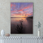 Quadro Pássaros no Nascer do Sol em Laguna Por Cida Hoffmann