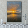 Quadro Praia e Céu Azul Por Cida Hoffmann