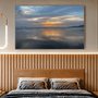 Quadro Praia e Céu Azul Por Cida Hoffmann